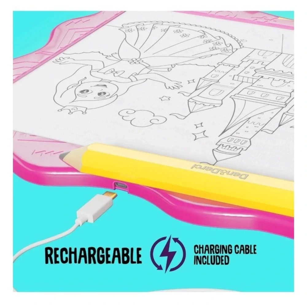Light Up Tracing Pad for Kids - Arts & Crafts Writing Drawing kit for Girls, Boy